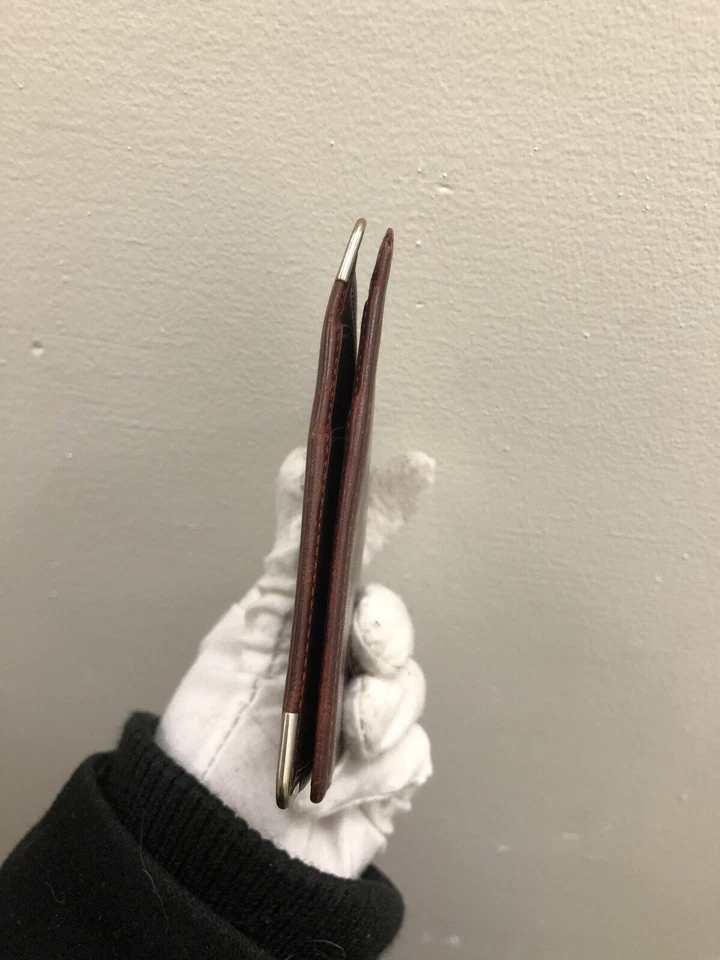 Cartier Bordeaux Burgundy Leather Bifold Wallet AUTHENTIC N - Image 3 of 4