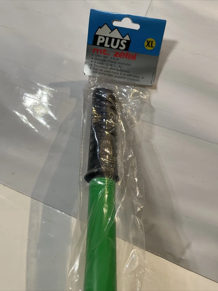 Mt. Bomba Zefal Plus Schrader Presta Marco Verde Talla XL Foto 4 de 4
