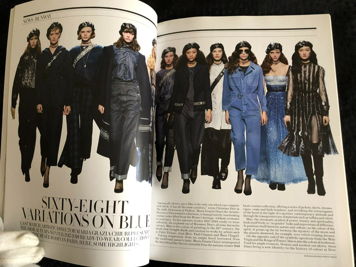 Dior Magazine 2016 2017 2018 7冊 Dior No 20 Fall 2017 Blue Forever