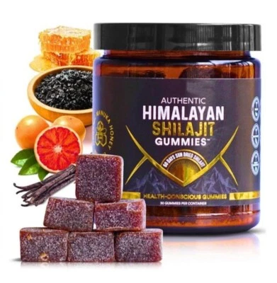 SHILAJIT GUMMIES MANUKA HONEY SHILJIT RESIN Shilajit Gummies Manuka Honey Himalayan Gummies FAST & FREE DELIVERY