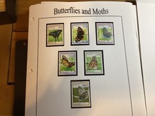 ICOLLECTZONE Benin Butterflies Sets (A700-15)