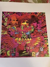 Cream Disraeli Gears Album Cover Art Signed by Artist Martin Sharp
