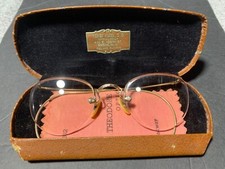 Vintage Bausch  Lomb Arco Wire Frame Eyeglasses B L 1/10 12K GF Gold Filled