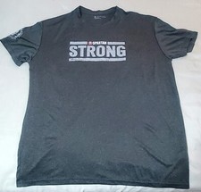 2018 Reebok Spartan Strong Workout Tour Adult Gray TShirt XL NEW