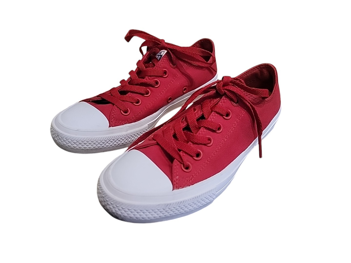 Converse Chuck Taylor All Star Low Top Unisex Red Women's 8, Men's