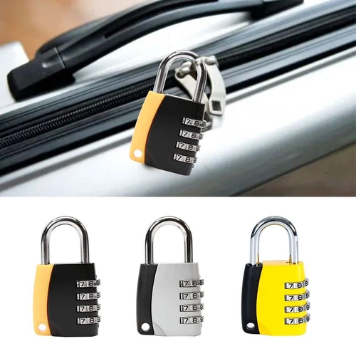 Backpack Zipper Lock Luggage Padlock Password Lock Dormitory Cabinet  Lock