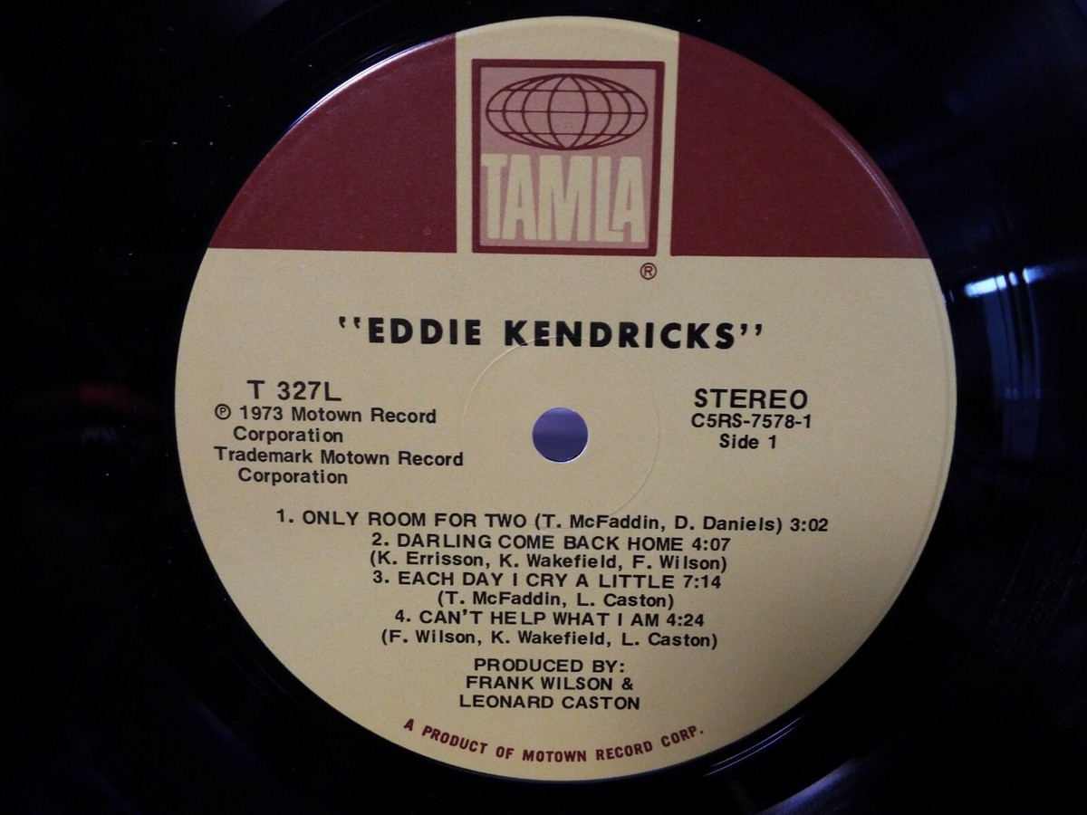 EDDIE KENDRICKS 1973 SELF TITLED SOUL/R&B LP VINYL ALBUM | eBay