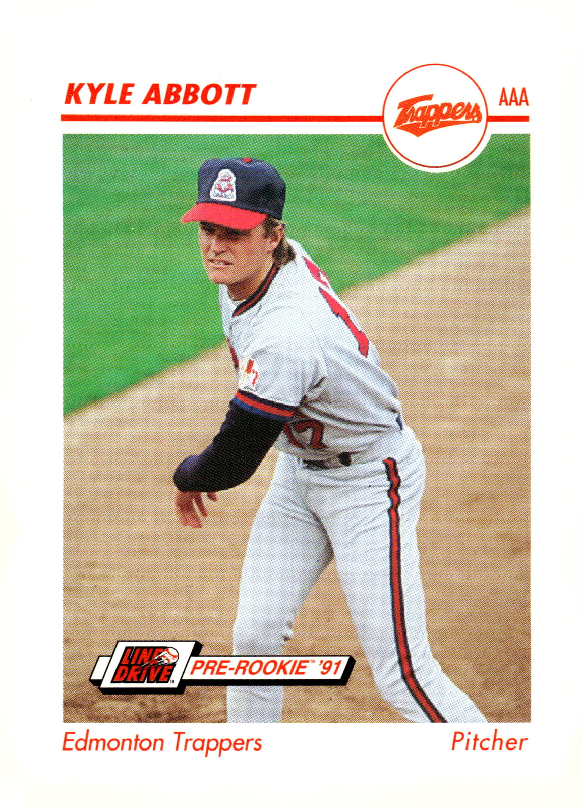 1991 Line Drive AAA #151 Kyle Abbott