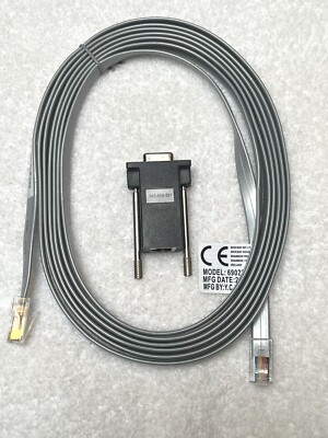 AVOCENT Flat Network Cable (10FT) with RJ45 to DB9 Cross Converter Adapter