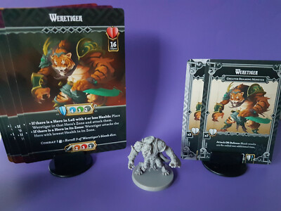 Massive Darkness / Hellscape - WERETIGER - Monster   Kickstarter