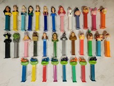 Lot Of 33 Assorted Pez Dispensers- Pre-owned