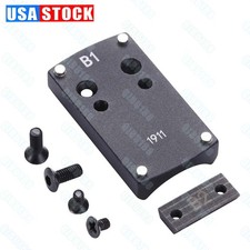 Pistol Handgun Mount Plate for Colt 1911 Sightmark Burris Vortex Red Dot Sight