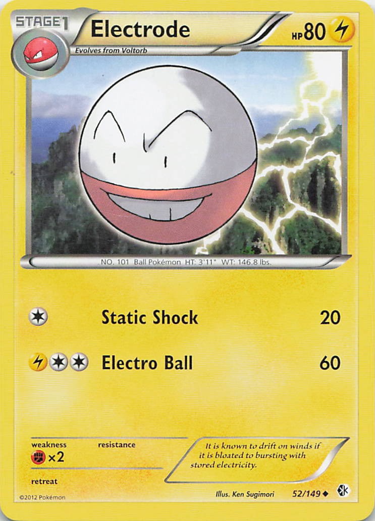 Electrode Uncommon Boundaries Crossed 52/149 NM