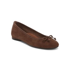 Vionic Callisto Ballet Flats Brown Suede 11