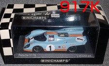 1/43 Porsche 917K 1St Car Daytona 24H Siffert Redman 1970 Gulf