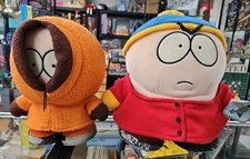 Vintage South Park Kenny Cartman Lot  10" Plush Fun 4 All Weighted