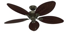 Hunter Fans - Bayview 54 Inch Ceiling Fan with Pull Chain-Provencal Gold Finish