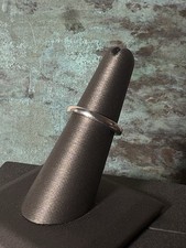 925 Sterling Silver Basic Band Ring Size 6