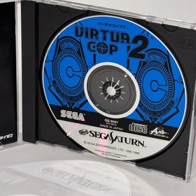 VIRTUA COP 2   SEGA SATURN CIB w/ Spine Card JAPAN