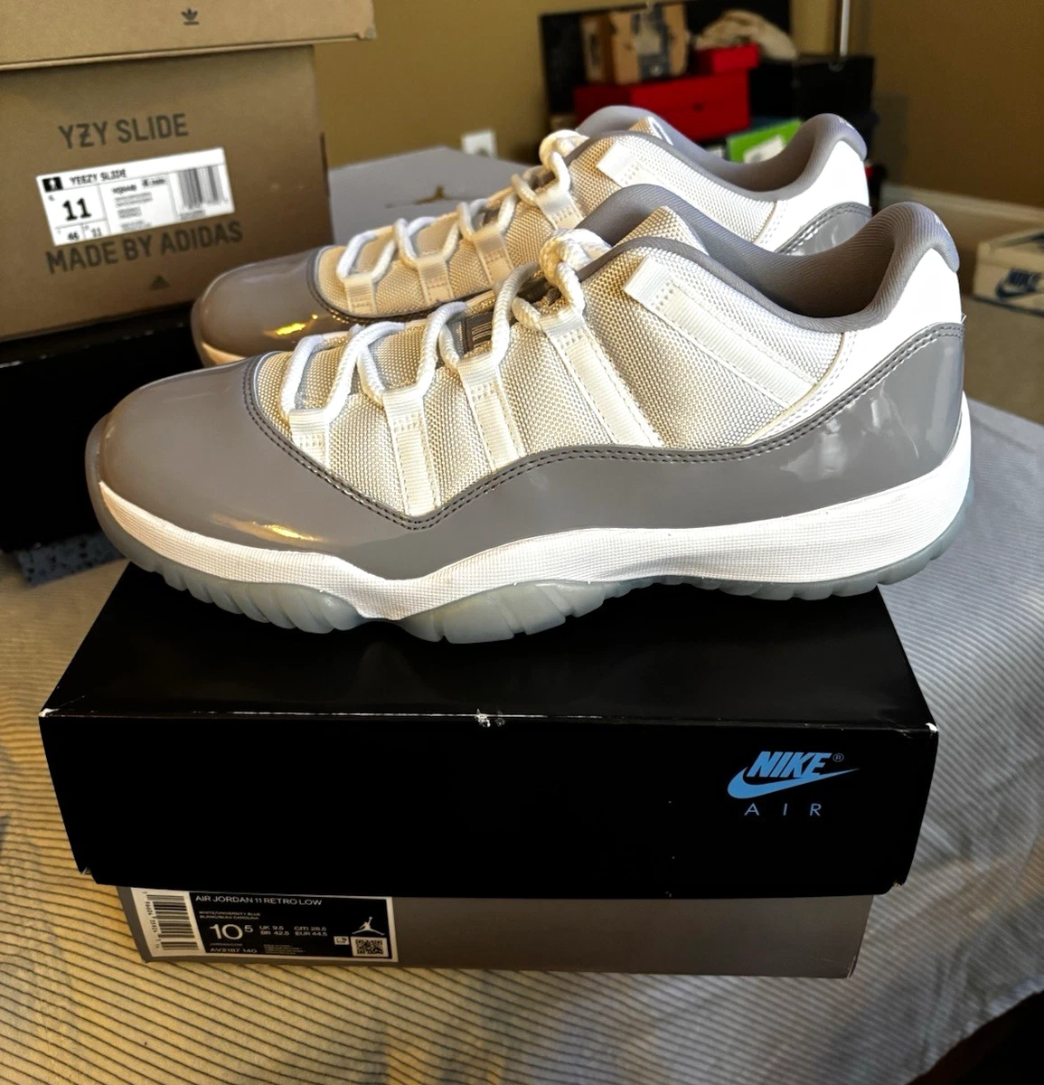Jordan 11 Retro Low Cement Grey for Sale | Authenticity Guaranteed