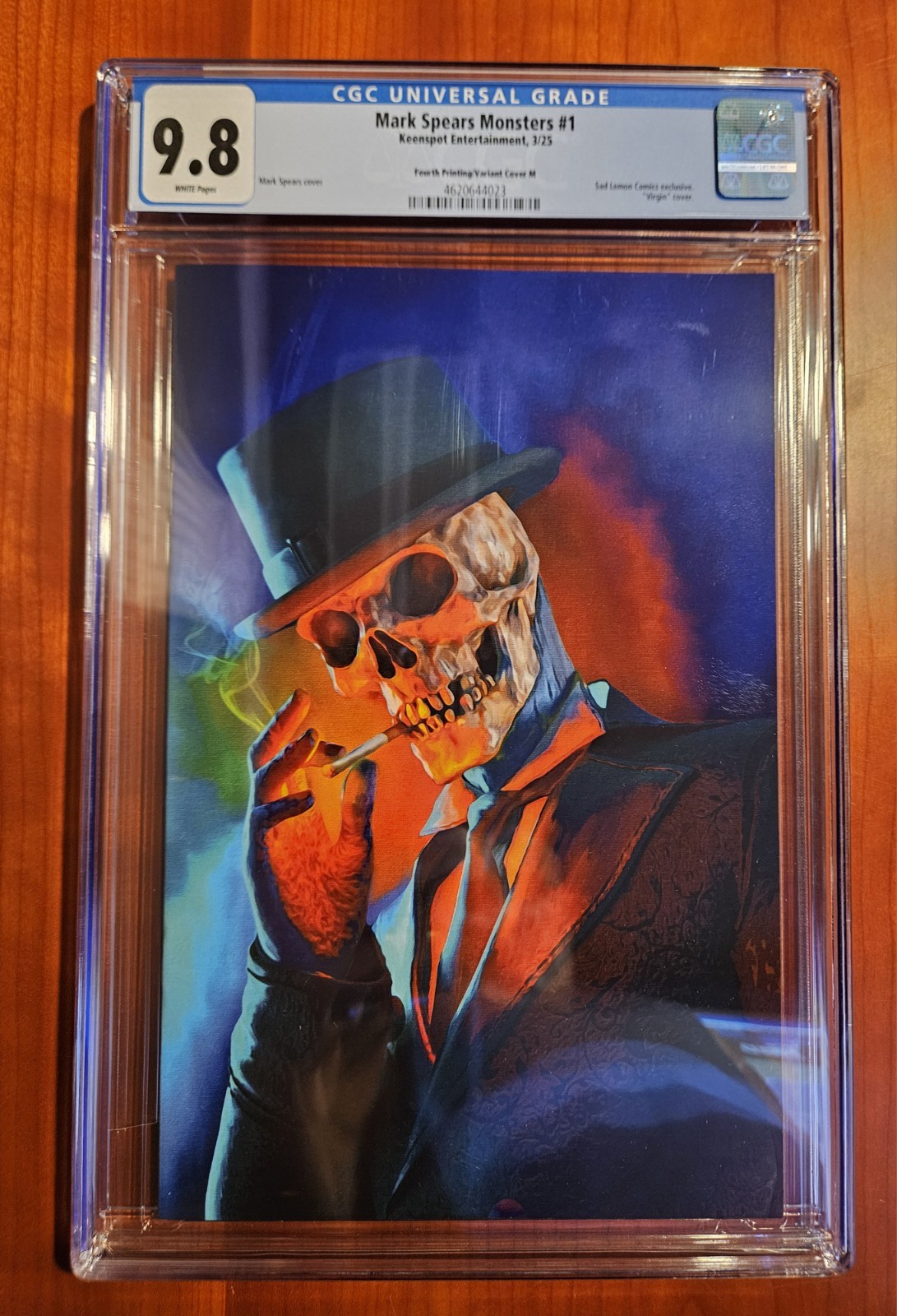 Mark Spears Monsters #1 CGC 9.8 4th Print Cover M Smoking Sad Variant 🔥 rare!