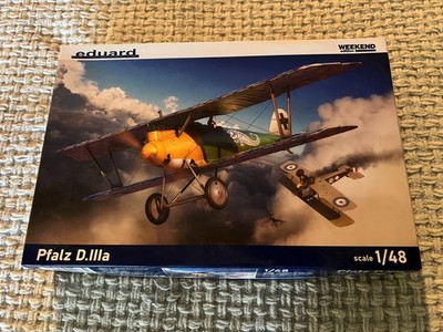 1/48 Eduard Weekend Edition Pfalz D llla WW1 German Fighter Plane