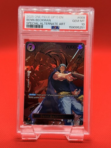 Benn.Beckman (SP Card) graded PSA 10 for sale on eBay