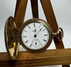 1897 Elgin Pocket Watch 0s 7j Keystone 14k GF Case Runs
