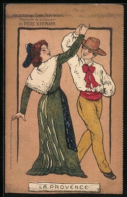Ansichtskarte Laquer du Père Kermann, Collection des Types Provinceaux 