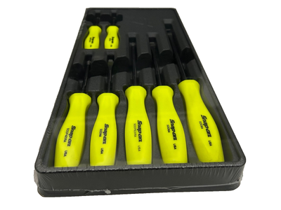 Snap On Tools NEW SDDX70AHV 7pc Hi-Viz Hard Handle Combination