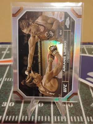 2024 Topps Chrome UFC #103 Ariane Lipski Sepia Refractor Flyweight