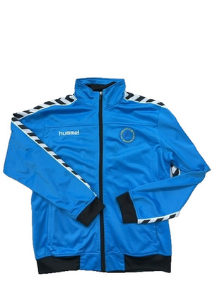Hummel Men's XL True Blue Track Jacket hmlESSENTIAL BEECOOL Stripe