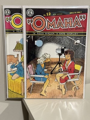 Kitchen Sink Comix OMAHA THE CAT DANCER #12 and 14