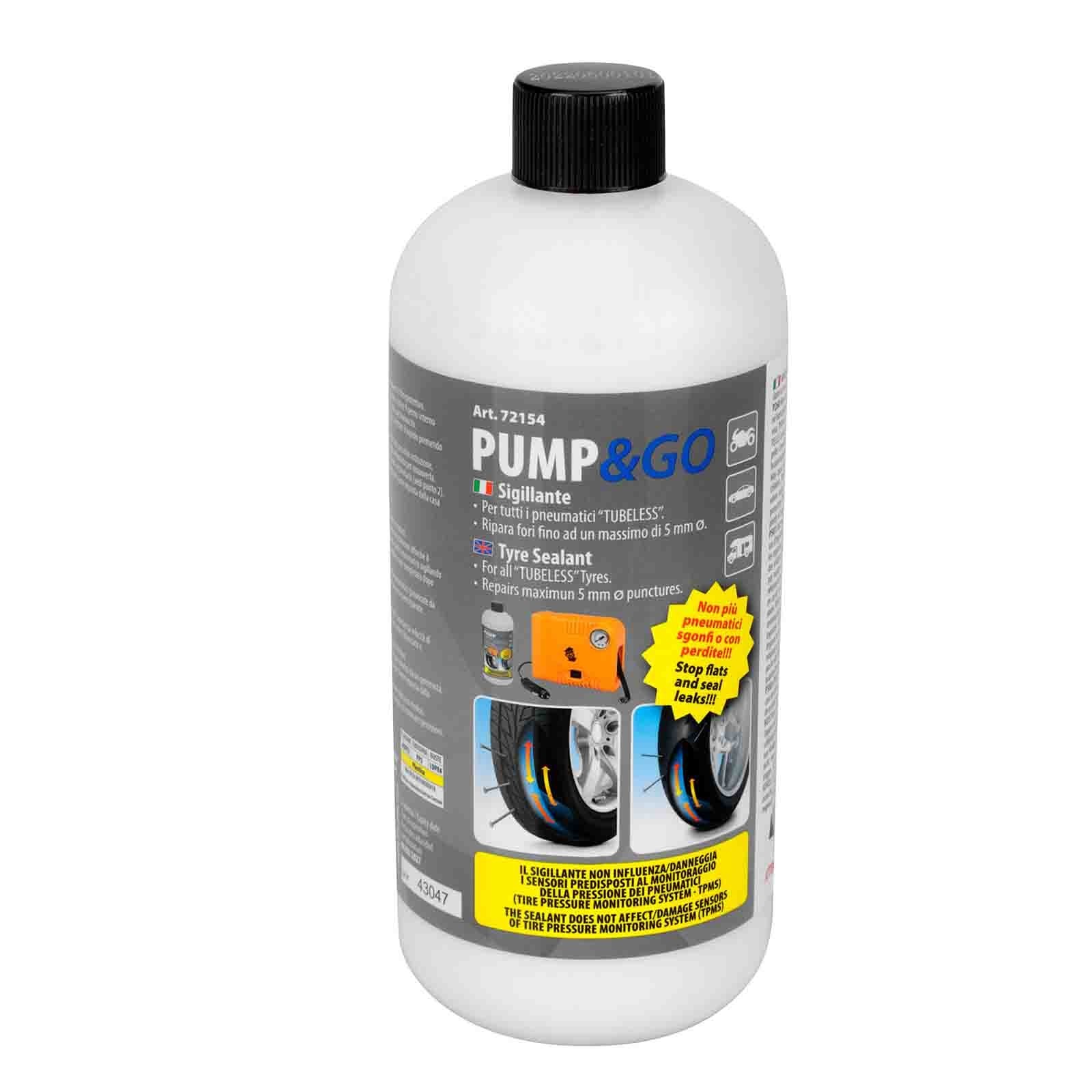 Ricambio Sigillante 500 Ml Kit Riparazione Pneumatici E Compressori - Miniatura 4