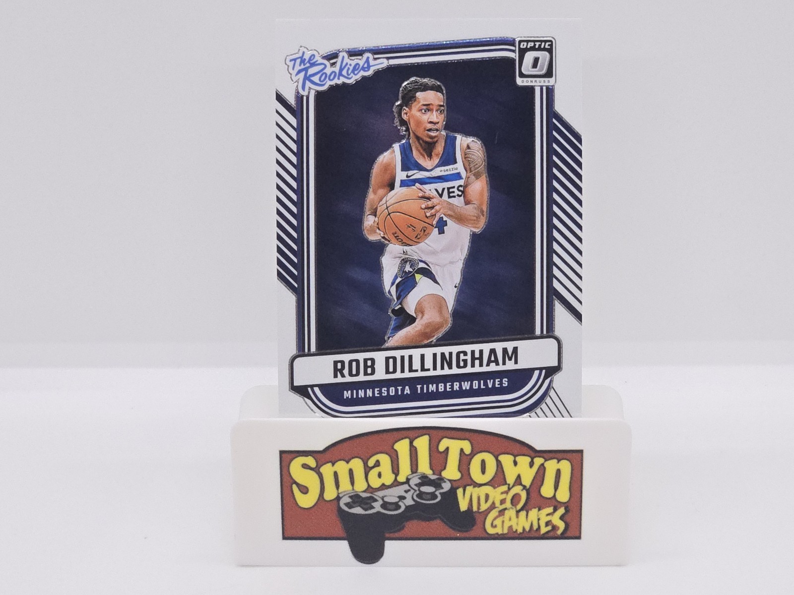 2024 25 Donruss Optic Basketball Rob Dillingham RC The Rookies Timberwolves