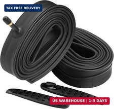 FANSPRO 2 Pack of 20 Inch Bike Tube 20x1.75 20x1.95 20x2.10 20x2.125 Heavy Duty