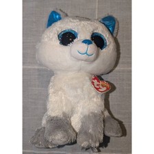 Ty Beanie Boo- Frost the Arctic Fox 9 inch Plush Stuffed Animal Toy See Pics