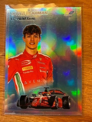 Oliver Bearman PREMA Racing 2024 Topps F2 Holo #F2-PREMA Racing