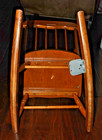 Vintage USA Hedstrom Musical Child Rocking Chair 25" Lador Music Box Switzerland — photo 5