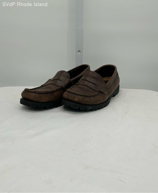 Sperry Brown Monterey penny loafers cognac Dress Shoe Men 9