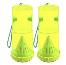 2Pack Foldable Wasp Bee Traps Reusable Bait Outdoor Safe Pest Control Patio