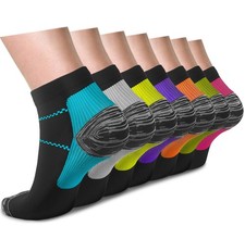 ACTINPUT Large-X-Large, Black/Blue/Grey/Rose/Yellow/Purple/Orange - 1 Pair