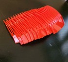 Set Of 12 red Side Hair Comb Craft Spanish Flamenco Peineta New — photo 7
