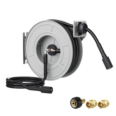 Giraffe Tools Pressure Washer Hose Reel 65ft Model TA15B-G20US 2600 PSI