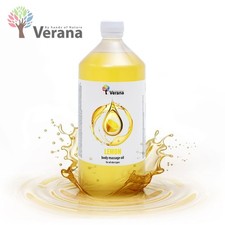 Verana Lemon Natural Body Massage Oil 1 Liter 