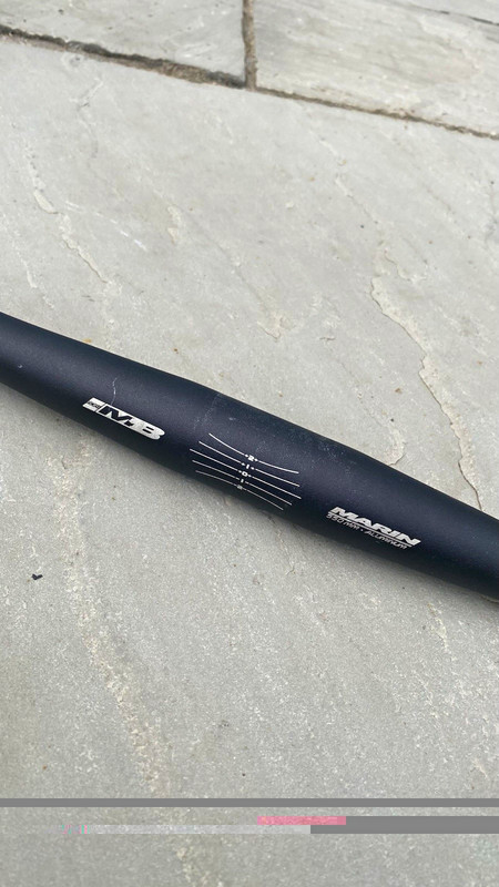 Marin Mountain Bike Handlebar Black 31.8mm 550mm