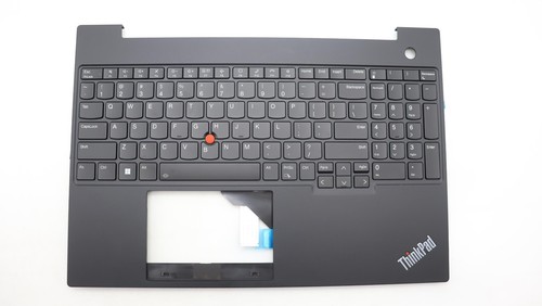New Lenovo Thinkpad E16 Gen 1 Black Palmrest Keyboard Backlit FPR 5M11H94852