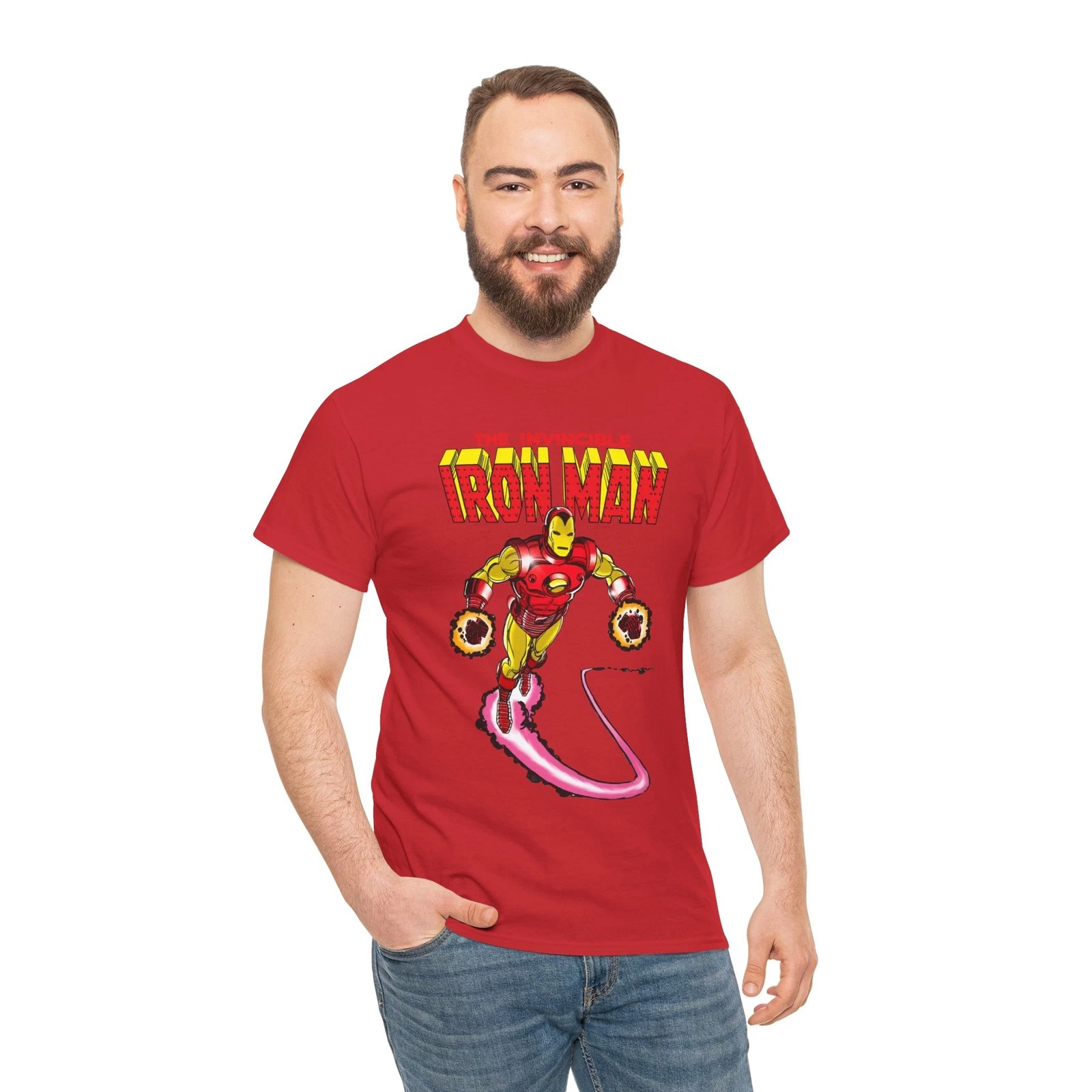 Iron Man T-Shirt - George Perez Art - Tony Stark - Marvel Comics - MCU