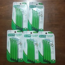 5x 4pks GUM Proxabrush Go-Betweens Tight Angled Picks Sunstar Dental Cleaners