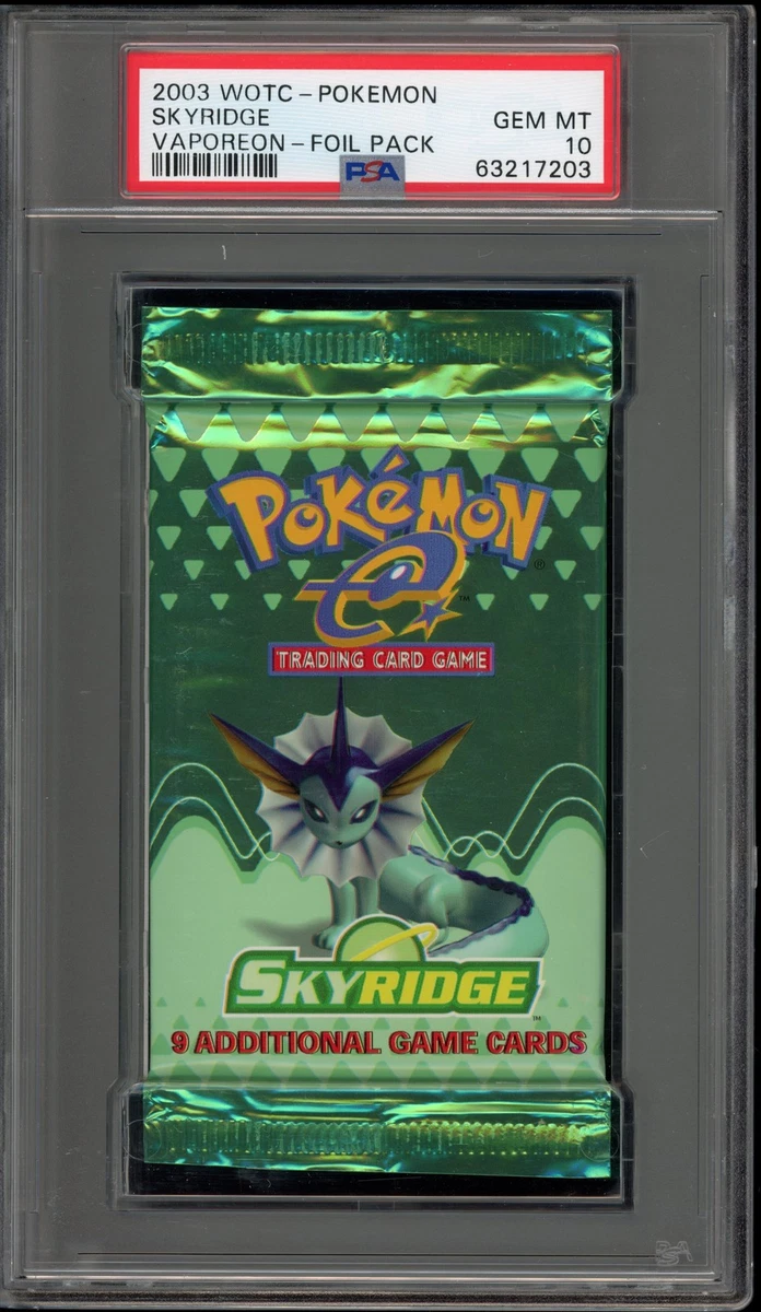 Pokémon TCG Skyridge Sealed Collectible Card Game Packs for sale